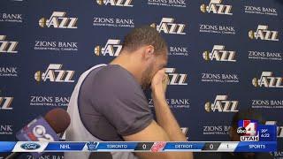 Rudy Gobert breaks down about All-Star snub