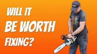 Customer Thinks STIHL Chainsaw Is Seized Lets Find Out With Donyboy73