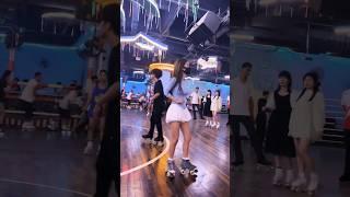 girl and boy skating with song  bts skating video  Tiktok video #skating #skater  #tiktok #shorts