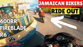 Jamaican Bike Riders JAMAICA BIKE RIDE OUT WITH MOBAY BIKE RIDERS  600rr & R6