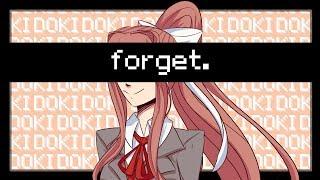 forget.  doki doki literature club animation meme