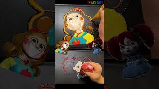 Making Poppy Playtime Chapter 3 Ms Delight VS Poppy doll Pancake art Challenge #shorts