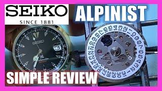 SEIKO Alpinist SBDC087 review equipped 6R35 movement