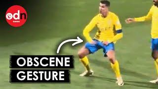 Ronaldos Obscene Gesture Causes Outrage in Saudi Arabia