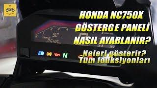 Honda NC750X Gösterge Paneli Nasıl Ayarlanır