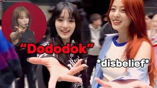 GI-DLE MINNIE imitates chaewon’s iconic mistake in front of YUNJIN never ending saga