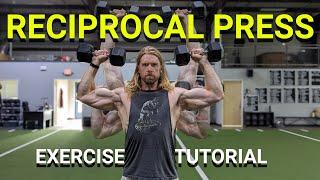 Reciprocal Shoulder Press Exercise Tutorial