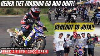 BEREBUT HADIAH 10 JUTA ‼️ ROAD RACE BEBEK 2 TAK STD 125CC UDRM SUBANG FULL