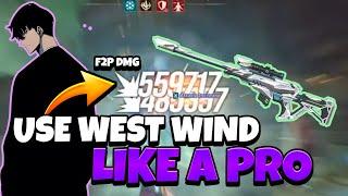 USE WEST WIND LIKE AN EXPERT Solo Leveling Arise