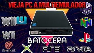 REVIVE tu PC vieja con BATOCERA multi emulador de consolas TUTORIAL batocera paso a paso