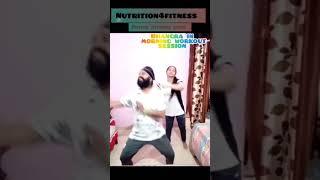 Bhangra in morning workout session #bhangradance #bhangra #weightloss #weightlossplan #selfcare