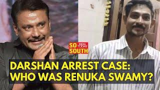 Actor Darshan Arrest Case Who Was Renuka Swamy Found Dead On June 9?  SoSouth