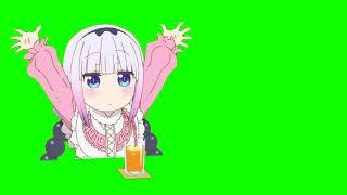 Kanna Kamui  Omurice Omurice  Green Screen  Kobayashi-san Chi no Maid Dragon S