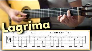 Learn The Most Beautiful Piece for Classical Guitar Lagrima