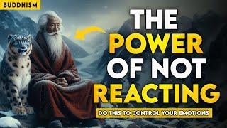 Power of Not Reacting  How to control your emotions  Buddhist Wisdom  Buddhism in English