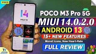 POCO M3 Pro New MIUI 14.0.2.0 Android 13 Update Features  MIUI 14 Poco M3 Pro New Android 13 Update