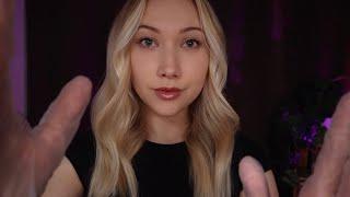 ASMR Fast MASSAGE with Gloves  Face Neck Hands fast taps crinkly glove sounds