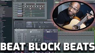 How to Make LIVE Guitar Trap Beats  Beat Block Beats #1