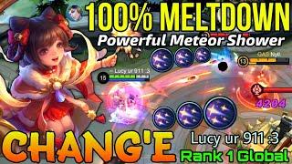 Change 100% Meltdown the Enemies - Top 1 Global Change by Lucy ur 911 3 - Mobile Legends