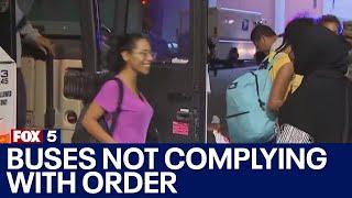 Migrant buses not complying with executive order