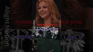 CARRIE WHITE CARRIE 2013 VS HIT-GIRL KICK-ASS 1 AND 2 #horrorshorts #hitgirl