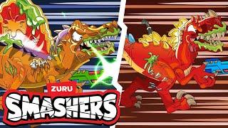 Blazer Tag + Compilación De Videos  SMASHERS En Español Caricaturas para niños  Zuru