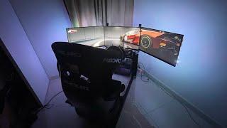 My First Sim Racing Setup T300 RS GT Triple XV270P