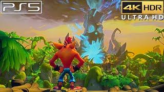 Crash Bandicoot 4 PS5 4K 60FPS HDR Gameplay PS5 Version