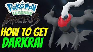How to get DARKRAI in Pokémon Legends Arceus