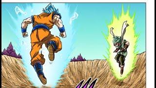 GOKU VS GRANOLAH MANGA COLOR