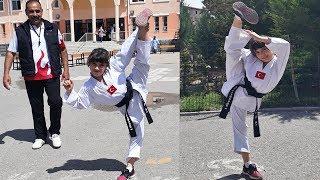 Okulumda 19 Mayıs Taekwondo Gösterisi Yaptım