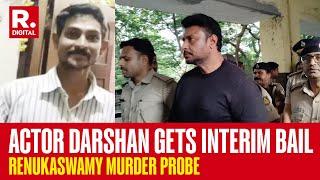 Actor Darshan Gets Interim Bail For Six Weeks On Medical Grounds  Renukaswamy Murder Probe