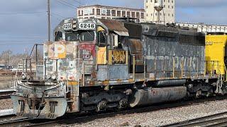 Railfanning Wichita Kansas with TONS of Awesome Catches January 2024