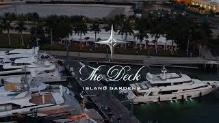 Miami’s Best Waterfront Restaurant The Deck at Island Gardens