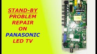 Panasonic LCD TV Standby RepairLED TV Mother Board Repair