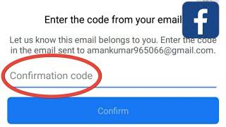 Facebook Confirmation Code Problem  How To Fix Facebook Confirmation Code