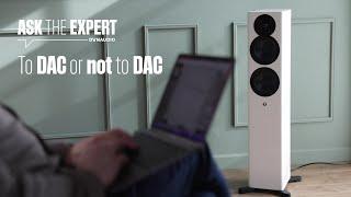 Using an external DAC with active speakers is it necessary?