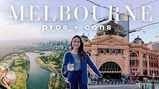 Should you live in Melbourne?  Pros and cons of living in Melbourne