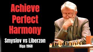 Queen Sacrifice for Harmony. Smyslov vs Liberzon