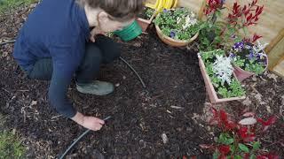 Using a Barbed Elbow in an Irrigation System