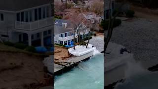 Ripped Apart River Walk & Ogden Dunes Monster Storms Drone Footage #drone #flood