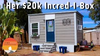 Achieved her dream after being SCAMMED Her Incred-I-Box Tiny Home