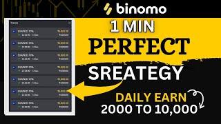 Binomo best 1 Min strategy  Shocking results Live proof  Binomo Trading