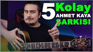 1 RİTİM 5 AHMET KAYA ŞARKISI Kolay Gitar Şarkıları Dersi