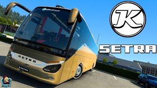 l Euro Truck Simulator 2 l 4K UHD l SETRA S516 HD l Bus Mods#1 l GAMEPLAY l