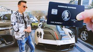 LUXURY SHOPPING WITH THE BLACK CARD 