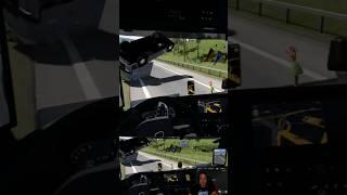 Panda vs Maximus  ETS2 Crash Highlights #shorts #crash #ets2