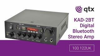 103.122UK KAD-2BT Digital Stereo Amplifier with Bluetooth