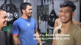 Rolando Dy on Ruel Pañales Kenneth Maningats BRAVE CF 71 fights  Cavite Philippines