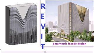 Revit parametric deign tutorial wave facade design